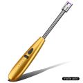USB Lighter Electric Windproof BBQ Lighters USB Chargeable Metal Hose Kitchen Cooking. 