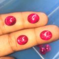 Original Elegant Pink Ruby Star Real (Star Yaqoot) 6.0 crt Gem Stone (nag) For Ring Pendant. 