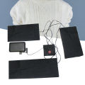 Electric Heating Pad Washable 3-in-1 Vest Jacket Clothes Heater Pad Heating Element. 