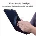 TPU Leather Back Tablet Case with Wristband For Honor MagicPad 2 12.3 2024. 