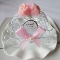 Wedding Gift Lovely Metal Candy Box Gift Boxes with Bownot. 