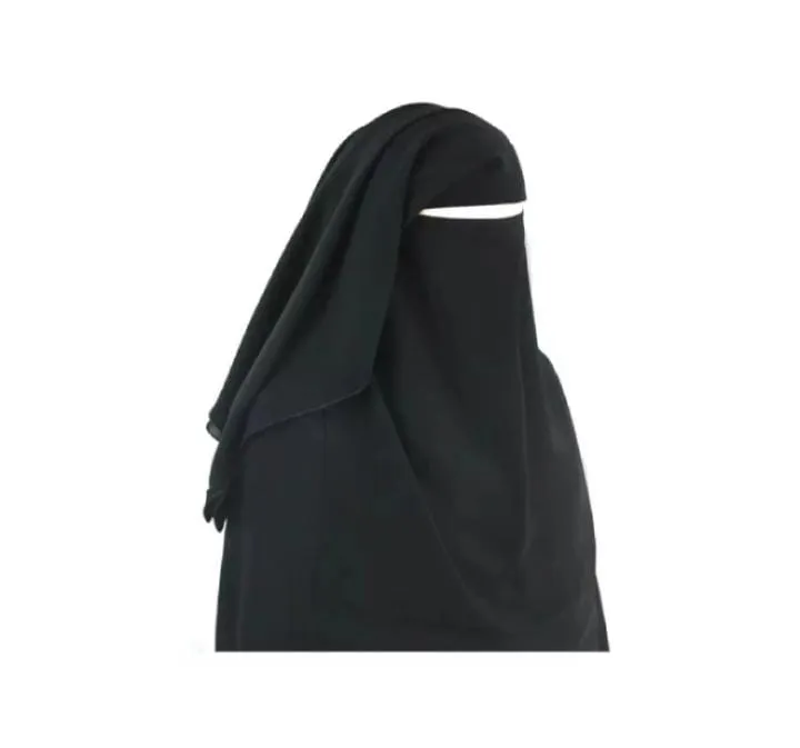 Women%E2%80%99s%20Triple%20Layered%20Niqab%20Hijab%20-%20Premium%20Korean%20Chiffon,%20Soft%20Georgette%20-%20Image%205