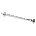 1set 2 3 Tier Cake Plate Stand avy Metal Center Handle Fitting Hardware Rod Shape:Ornate Victoriana Color:Silver  Amount:1 Sets. 