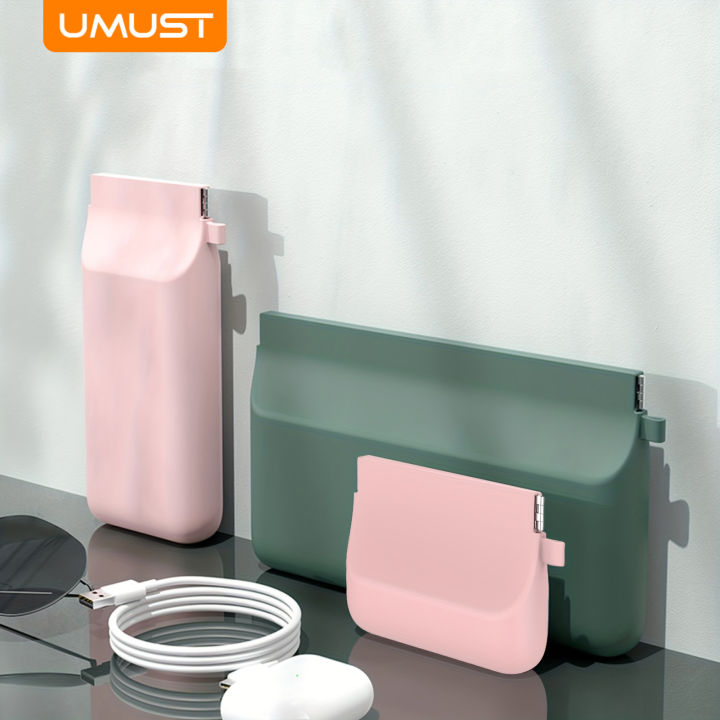 Silicone Portable Storage Bag Simple Wind Headphone Organizer Small Object Storage Bag Travel Mini Carry-on Essentials