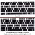 Huawei MateBook 14/D14/D15/X 2020/X Pro 13.9/honor MagicBook 14/15/pro 16.1 laptop keyboard cover black protecter film. 