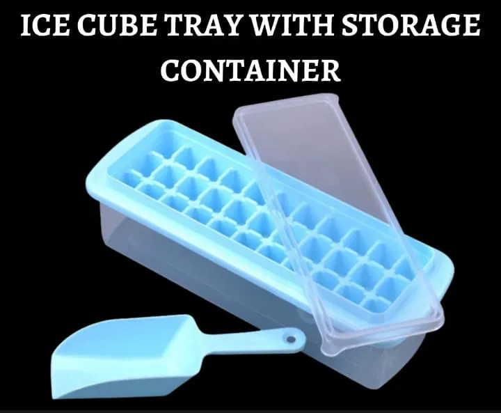 Ice%20cube%20tray%20Plastic%20with%20storage%20container%20Random%20Colors%20-%20Image%202