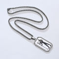 2023 Anubis Egyptian Hip Hop Man Trendy Stainless Steel Charm Jewelry Necklaces Man Anti Tarnish 2024. 
