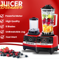 Silver Crest 2-in-1 Juicer Blender Machine - 2L Unbreakable Jug - Powerful Juicer with 4500W Motor - 700ml Grinder Machine - Variable Speed Control - German Technology - Chopper Machine - Hand Blender - Multifunctional Food Processor - Kitchen Appliances. 
