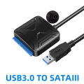 USB 3.0 to Sata 3.5 2.5 Hard Drive Adapter Cable for Samsung Seagate WD HDD SSD. 