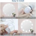 LED Vanity Lights, Hollywood Style LED Vanity Mirror Lights Makeup Light Kit with 10 Dimmable Light Bulbs & Adjustable Length USB Power Supply Plug in Lighting Fixture Strip for Makeup Dressing Table. 