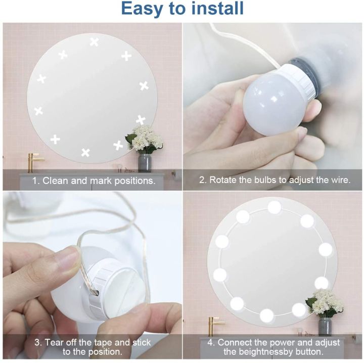 LED%20Vanity%20Lights,%20Hollywood%20Style%20LED%20Vanity%20Mirror%20Lights%20Makeup%20Light%20Kit%20with%2010%20Dimmable%20Light%20Bulbs%20&%20Adjustable%20Length%20USB%20Power%20Supply%20Plug%20in%20Lighting%20Fixture%20Strip%20for%20Makeup%20Dressing%20Table%20-%20Image%206