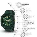 Stylish Square Dial Smooth Silicon Straps Casual Watch Stylish Analog Watch for Boys Men's. 