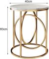 Coffee Table 4 Ring Style Table Side Table Bed Side table 16" Top and 24" height. 