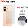 VIVO Y28 4G Privacy Tempered Glass For Vivo Y 28 5G Y27S Y03 Y100 Y18 Y38 Anti-Spy Ceramics film+Camera Lens Glass and Back Film. 