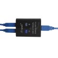 IT-Well USB Printer Sharing Device, 2 in 1 Out Printer Sharing Device, 2-Port Manual Kvm Switching Splitter Hub Converter Black. 