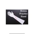 High Quality Acrylic Plastic Henna Mehndi Long Hand Templates for practice. 