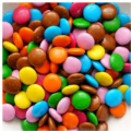 Multi coloured Chocolate Beans 1 kg pack. 