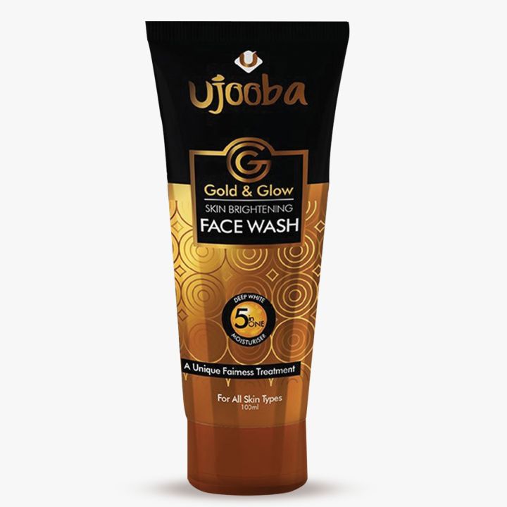 Ujooba-Gold Glow Skin Brightening Face Wash 60 ML