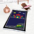 Kids Prayer Mat Beautiful Janamaz Stuffed with Foam. 