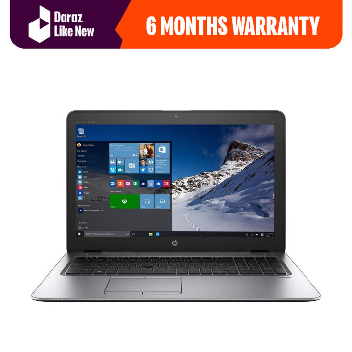 Hp EliteBook 850 G3 - Core i5 6th Generation - 8GB DDR4 - 256GB SSD + 500GB HDD- 15.6inch Screen ( NUMPAD ) - FREE LAPTOP BAG (Windows 11 Licensed) - daraz like new laptops