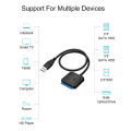 USB 3.0 To Sata 3.5 2.5 Hard Drive Adapter Cable For Samsung Seagate WD HDD SSD. 