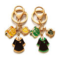 Cartoon Harry's Magic Keychain, Gryffindor, Hogwarts House Logo, Badge, School Uniform Pendant. 