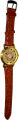 leather belt golden color and brown leather belt 2nd copy of Rolex Skeleton Double Sided Glass Transparent Watch for Men / Women / Girls / Boys. 