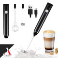 Rechargeable Electric Coffee Mixer USB Charging Egg Beater High Quality Handheld 3-Speed Adjustable Blender Rechargeable Electric Beater Baking Cream Foaming Machine. 