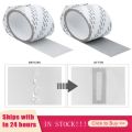 【Footprint】 5X200cm Window Net Anti-Mosquito Mesh Sticky Wires Patch Repair Tape Screen Window Door Mosquito Net Patch Repair Broken Hole. 