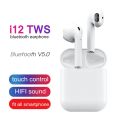 Original i12 Inpods i12 TWS Wireless Earphone for iOS, Android 11 12 Bluetooth Headphones True Wireless Earbuds 100%Tested. 