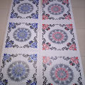 Pack of 2 Roll - Disposable Table Sheet Cover / Dastarkhwan ( Sufra ) Art # GW-DD-02. 