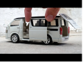 Toyota Hiace Van 1:32 scale Die-cast Model with Light and Sound. 