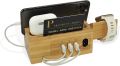BoxThink Charging Station for Watch Ai Charger Stand Charging Dock Cable Management Wood Charging Station with 3 USB Ports Compatible with/ ip Watch Series3/2/1/iP. 