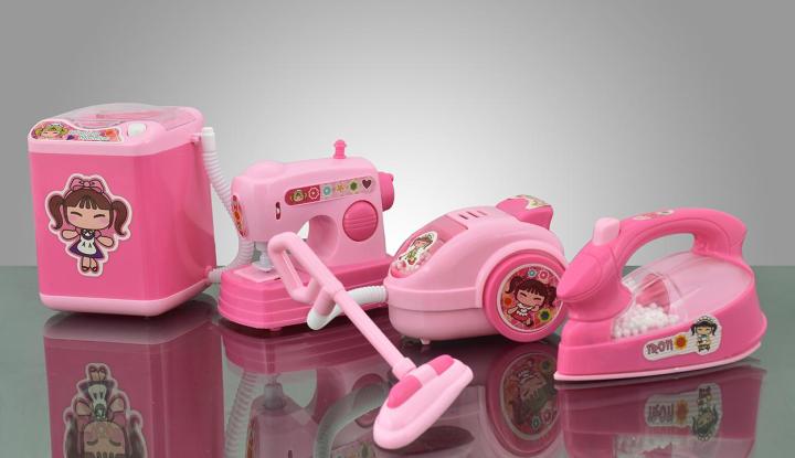Household%20Set%20Toys%20For%20Girls%20-%204%20Pieces%20-%20Pink%20-%20Image%202