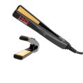 MHU Premium Quality Professional Travel Mini Flat Iron Tourmaline Ceramic Hair Straightener - Salon-Quality Styling, with 180C Salon Temp, 1.8M Cable, UK Plug - The Ultimate Portable MHD-082 Powerhouse! Lightweight 0.5 x 6 Inch (Black). 
