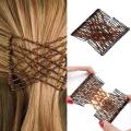 creative magic hair comb for women elastic rope disc hair clip fashion hair accessories. 