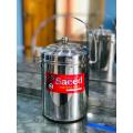Milk and Oil Can Bucket and Canister Stainless Steel With Handle Ghee Canister Milk Can Milk Jar Milk Dool  ڈول دودھ والی برنیRandom Sizes. 