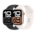 Apple Watch Series 10 Smart Watch, Aluminum case,  LTPO3 Display, Wide‑angle OLED, All‑day battery life, up to 18 hours of normal use, Emergency SOS, Water resistance 50m (swimproof), Dust resistance IP6X. 