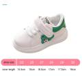 Infant Sneakers Babies Flat Shoes Lightweight Soft PU Leather Waterproof Versatile Shoes Soft Bottom Shoes for Kids Baby Boys Girls , green, 18cm. 