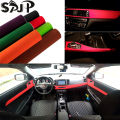Velvet Fabric Suede Cloth Car Wrap Vinyl Film Sticker Self Adhesive Car Stickers Auto Interior body Decoration Sticker. 