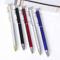 Multicolor Stainless Steel Diamond Ballpoint Pen – One Diamond Pen. 