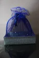 Fancy Gift Wrapping Basket (Glitter Paper Made)  12” x 12” size. 