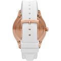 Michael Kors MK6853 Silicone Strap Wrist Watch For Girls / Watch For Women. 