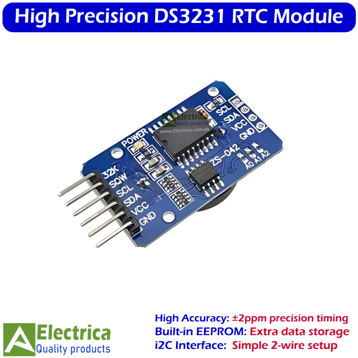 DS3231%20Precision%20RTC%20Module%20with%20AT24C32%20EEPROM%20I2C%20Real%20Time%20Clock%20for%20Arduino%20with%20Battery%20by%20Electrica%20-%20Image%203