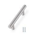 6 inch Stainless Steel Cabinet Handles, Brushed Nickel Kitchen Hardware Drawer Pulls, T Bar Drawer Pulls,  Interior Door Handles for Cabinets, Cupboard, Pack Of 4, 10 And 20.. 
