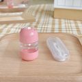 Cute Bear Lens Container + Tweezers & Suction Stick Set Contact Lens Case Accessories DIY Contact Lens Storage Box Portable Travel Contact Lens Case. 