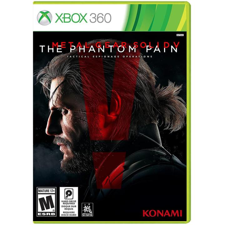 Metal Gear Solid V The Phantom Pain - Xbox 360 - JTAG Modified System - 2 Disc Game