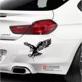 Eagle Sticker for Car (Black) Vinyl Decal, Car Stickers Modification by Sticker Saloon. 