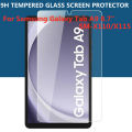 Samsung Galaxy Tab A9 Full Coverage Tempered Glass Screen Protector, 8.7 Inch, SM-X110/X115/X117. 