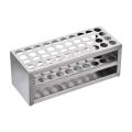 Stainless Steel Test tube stand for 10ml tubes. 
